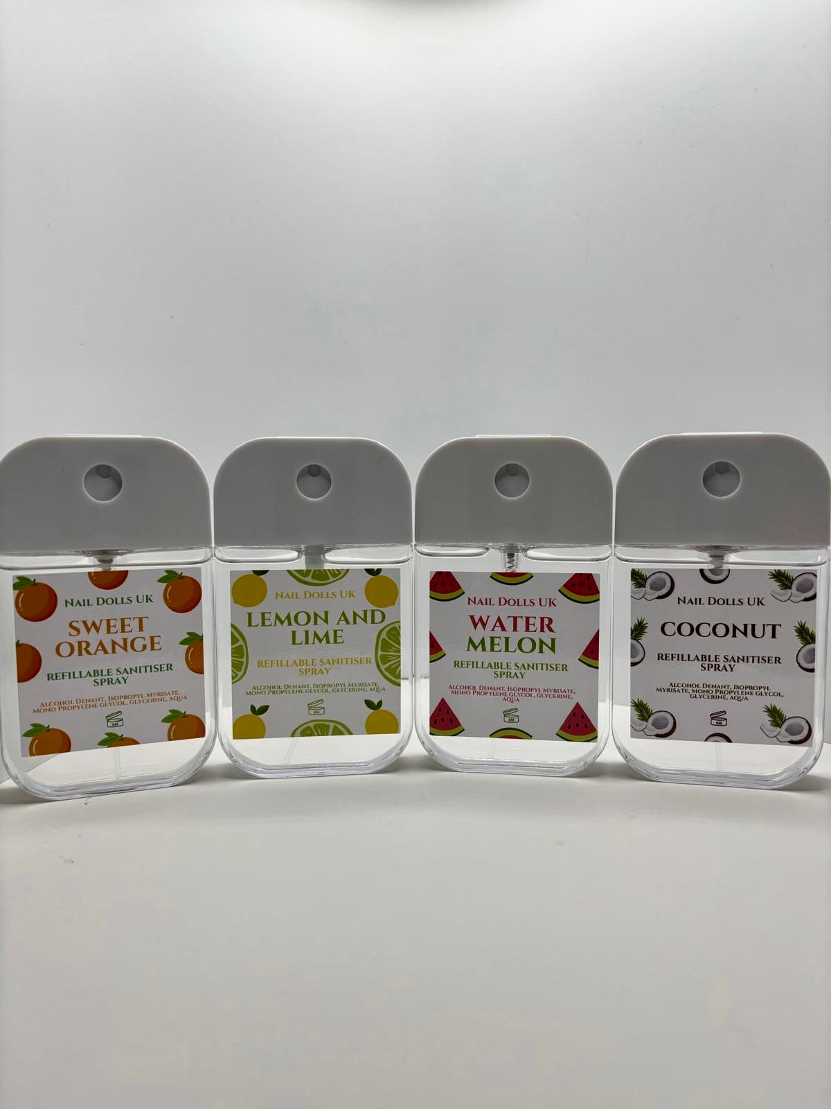 45ml Refillable Sanitising Mist Sprays