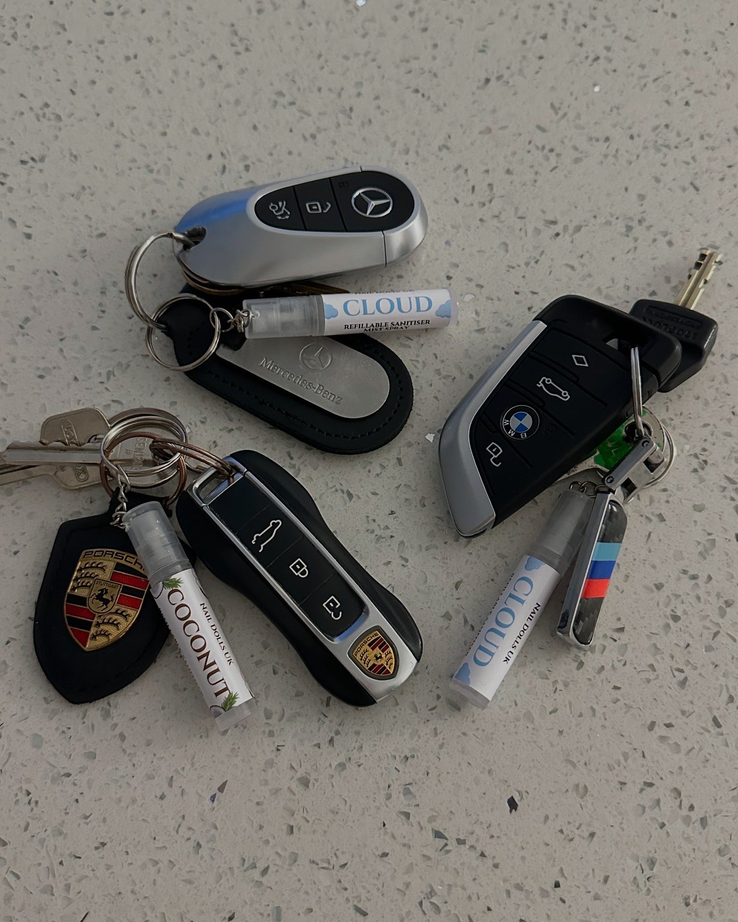 5ml Sanitiser Keychains