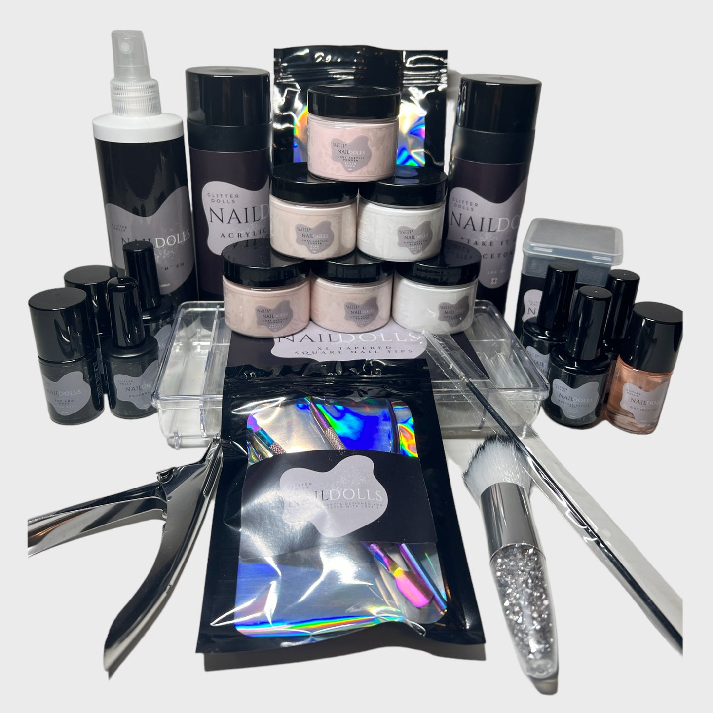 Large Acrylic Nail Kit