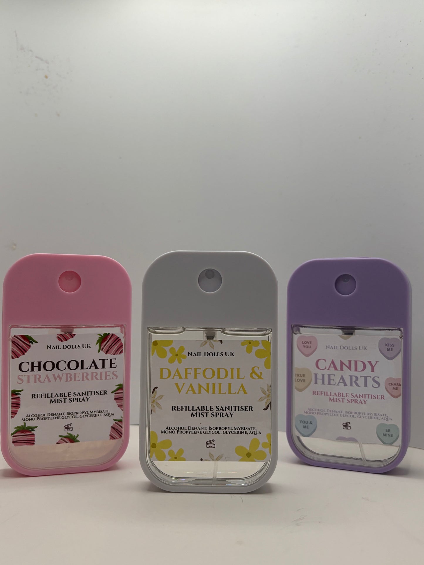 45ml Refillable Sanitising Mist Sprays -SPRING COLLECTION